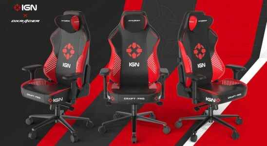 Gagnez une chaise de jeu IGN DXRacer exclusive avec les récompenses IGN