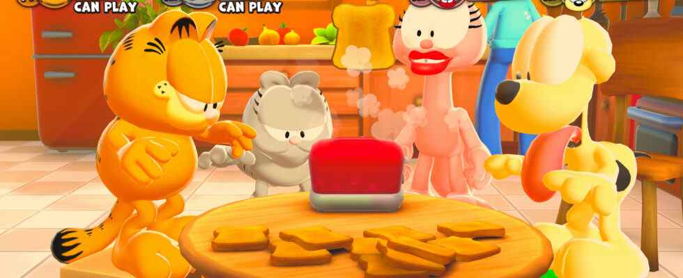 Garfield Lasagna Party est lancé le 10 novembre en Europe et le 15 novembre en Amérique du Nord