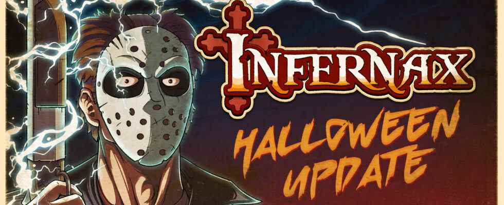 Infernax - La mise à jour d'Halloween ajoute un nouveau personnage jouable "The Stranger" le 25 octobre
