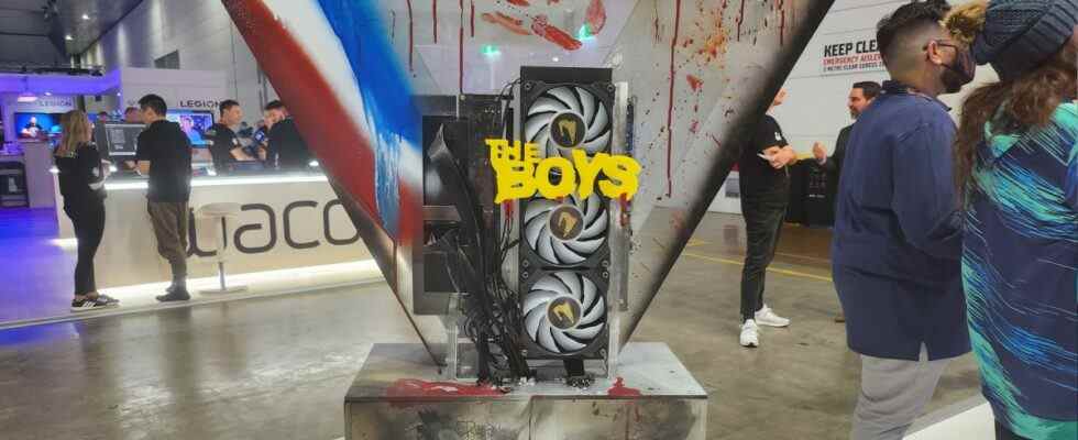 The Boys case at Pax Aus