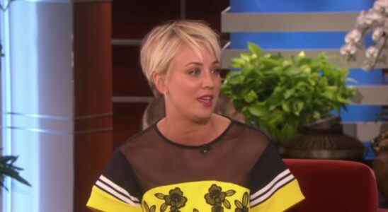 Kaley Cuoco on The Ellen DeGeneres Show