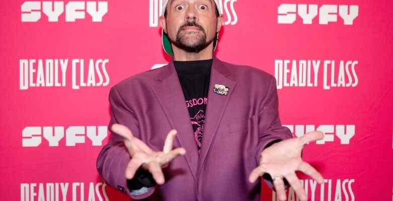 LOS ANGELES, CALIFORNIA - JANUARY 14: Kevin Smith attends the premiere week screening of SYFY's "Deadly Class", hosted by Kevin Smith, at The Wilshire Ebell Theatre on January 14, 2019 in Los Angeles, California. (Photo by Paul Butterfield/Getty Images)