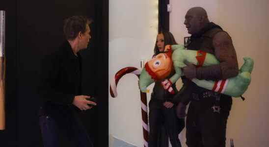 Disney+ MCU The Guardians of the Galaxy Holiday Special trailer with Kevin Bacon as himself in the Marvel Cinematic Universe