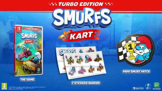 Schtroumpfs Kart date de sortie Turbo Edition