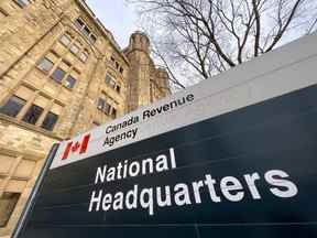 L'administration centrale de l'Agence du revenu du Canada à Ottawa.