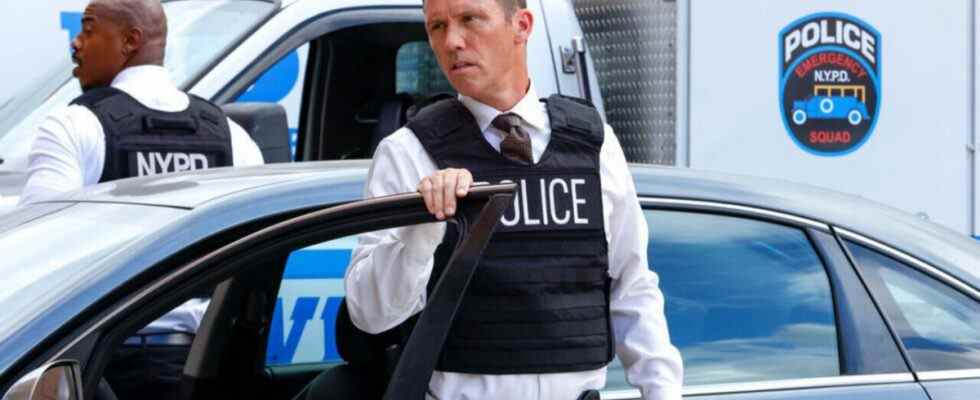 Jeffrey Donovan as Frank Cosgrove on Law & Order