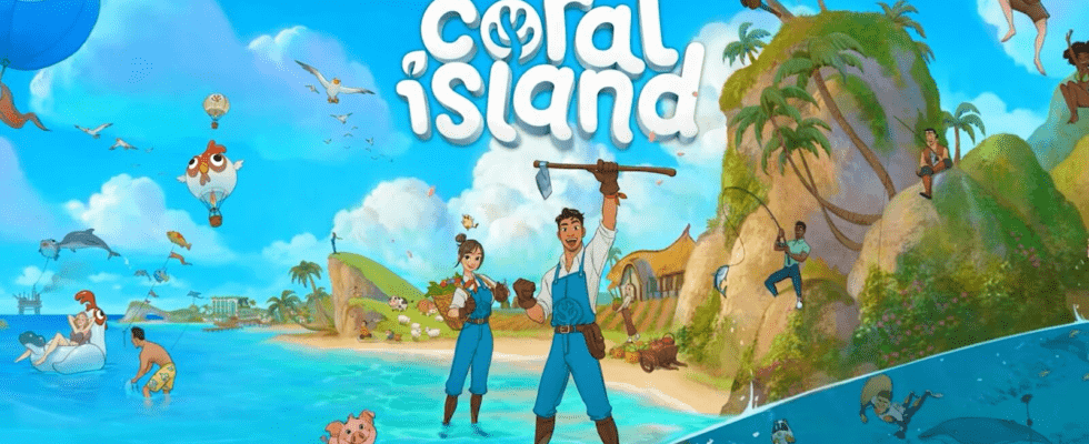 L'agriculture tropicale Succès Kickstarter Coral Island maintenant en accès anticipé