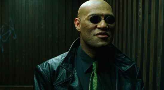 Laurence Fishburne in The Matrix