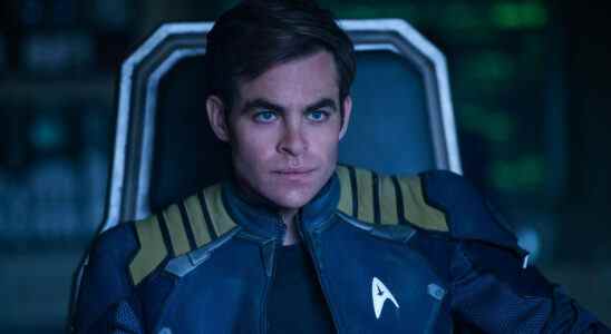 Chris Pine as Kirk in Star Trek