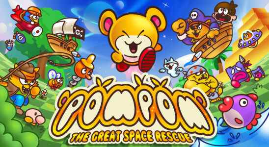 Le jeu de plateforme et de puzzle à défilement latéral Pompom: The Great Space Rescue arrive sur Switch le 25 octobre
