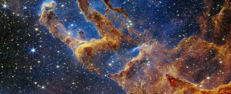 Les piliers de la création révélés dans les photos spectaculaires du télescope New James Webb