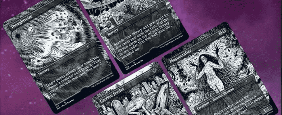 Magic: The Gathering collabore avec Junji Ito pour quatre cartes effrayantes
