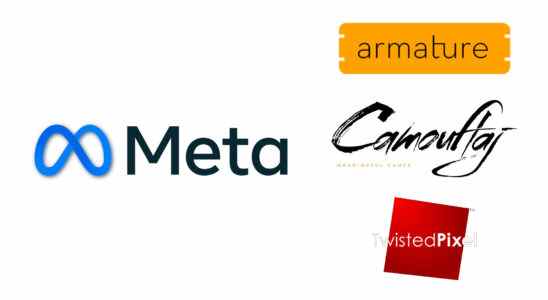 Meta acquiert Armature Studio, Camouflaj et Twisted Pixel