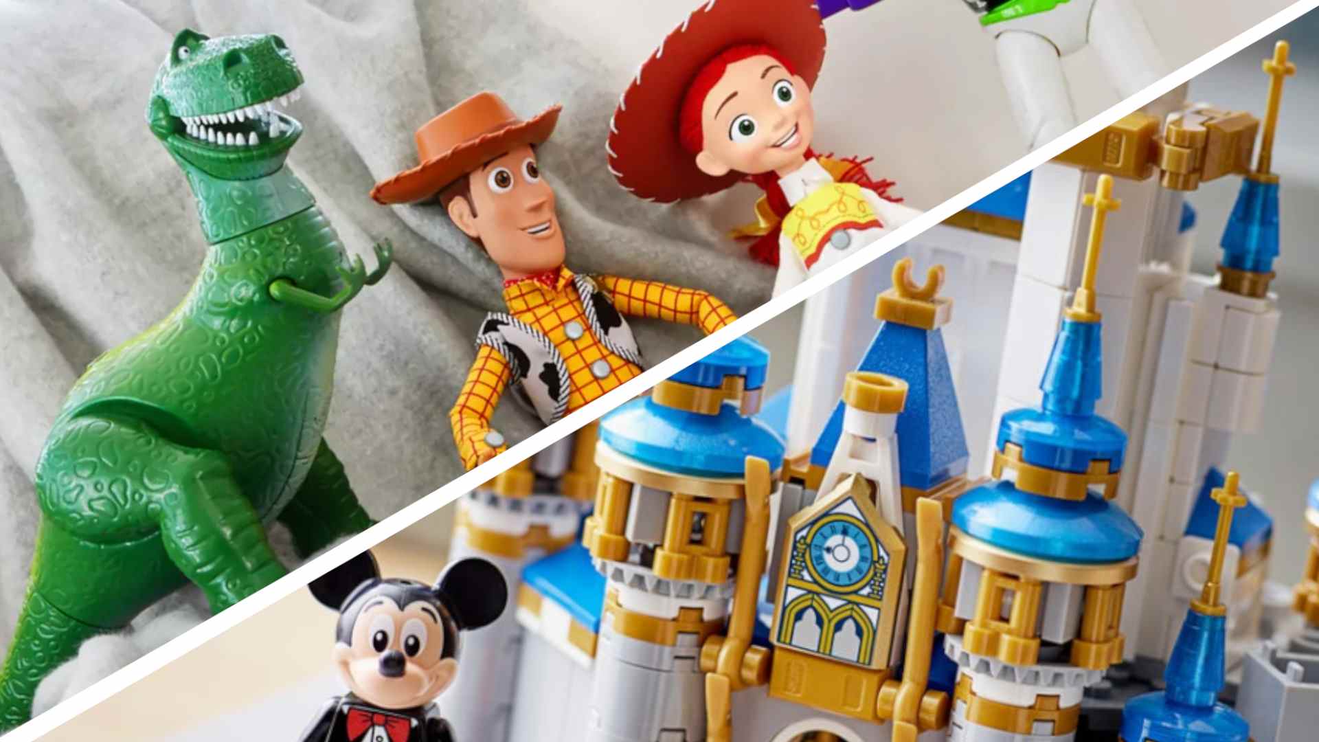 Black Friday Disney propose des figurines Toy Story et un château Mini Lego Disney