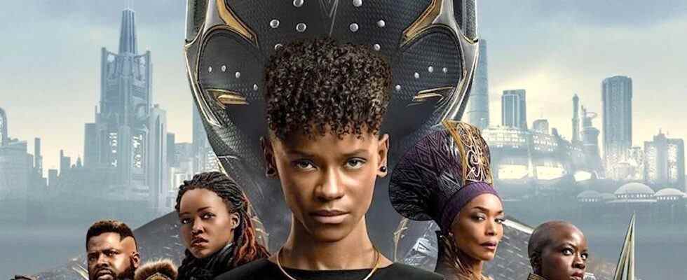 Shuri and Black Panther 2 characters
