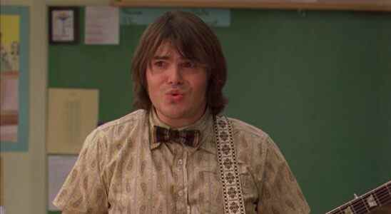 Jack Black as Dewey Finn in School of Rock