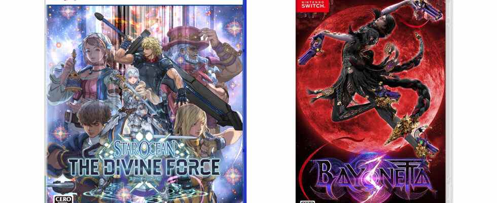 Sorties de jeux japonais de cette semaine : Bayonetta 3, Star Ocean : The Divine Force, plus