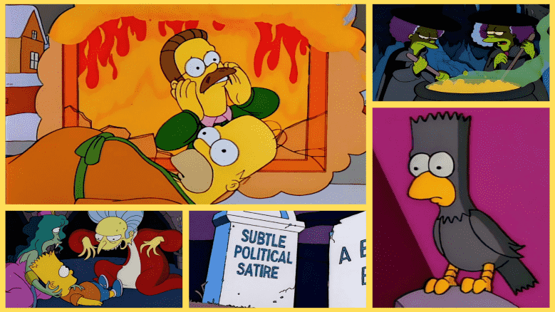 Le meilleur "Cabane dans l'arbre de l'horreur" Épisodes : "Les Simpsons" Spéciaux d'Halloween