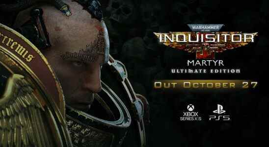 Warhammer 40,000: Inquisitor – Martyr Ultimate Edition pour PS5, lancement Xbox Series le 27 octobre