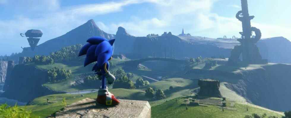 Sonic Team Head : Sonic Frontiers et Breath Of The Wild ne sont "pas du tout similaires"