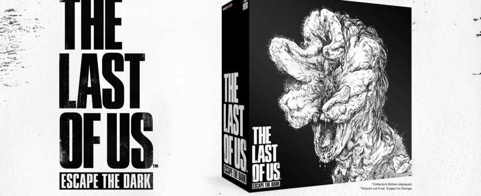 The Last of Us: Escape the Dark tabletop board game Kickstarter November 8, 2022 Naughty Dog Themeborne