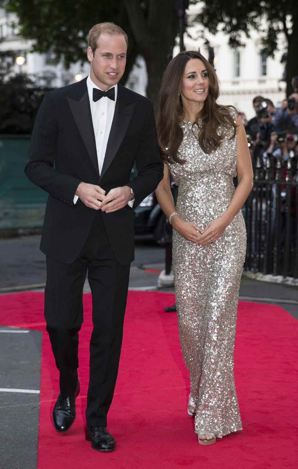 Le prince et la princesse de Galles aux Tusk Conservation Awards en 2013. (Getty Images)