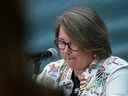 La commissaire de la GRC, Brenda Lucki, témoigne le 24 août 2022 lors de l'enquête de la Mass Casualty Commission sur les meurtres de masse dans les régions rurales de la Nouvelle-Écosse des 18 et 19 avril 2020, au cours desquels 22 personnes ont été tuées. 