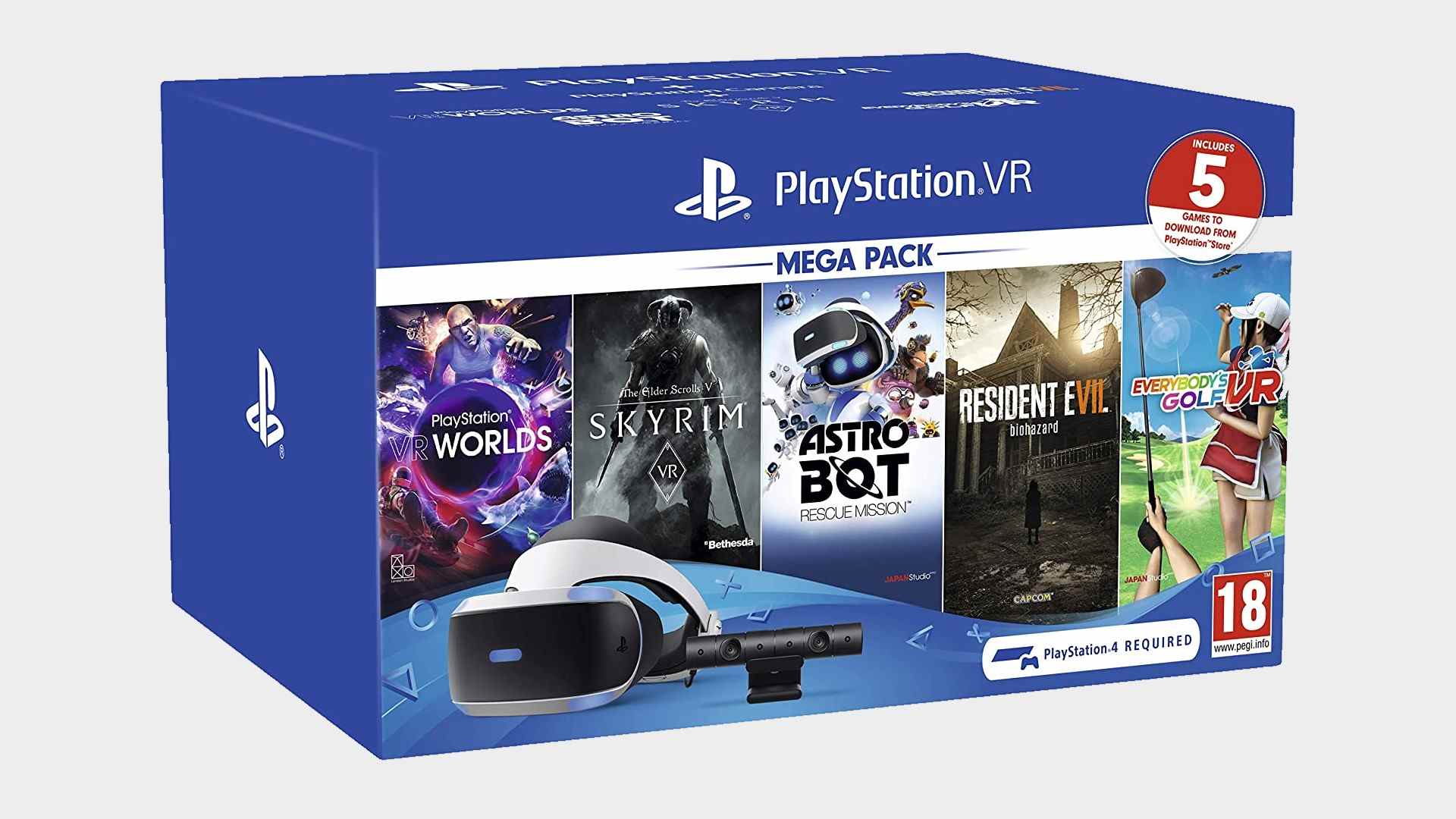 Offre groupée PlayStation VR Mega Pack