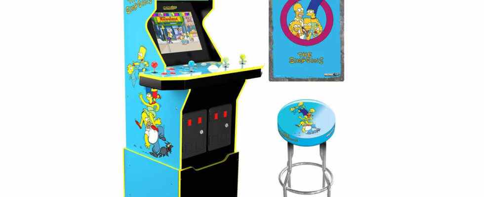 Le cabinet Simpsons Arcade1Up obtient une remise massive pour le Black Friday