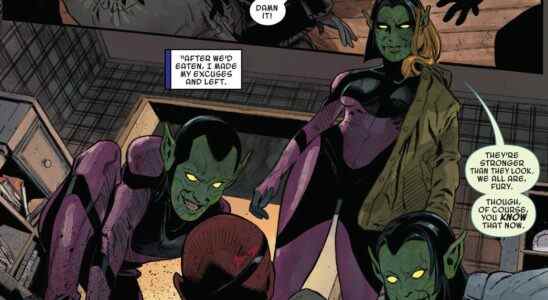 Dans la série Secret Invasion de Marvel, les Skrulls infiltrent les Avengers