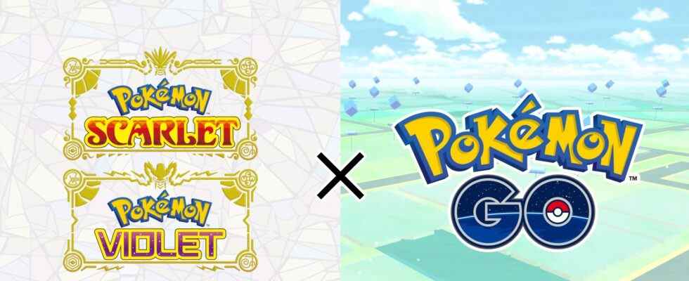 Connectivité Pokemon Go et Scarlet/Violet confirmée pour 2023