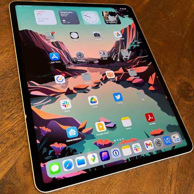 L'iPad Pro 2022.