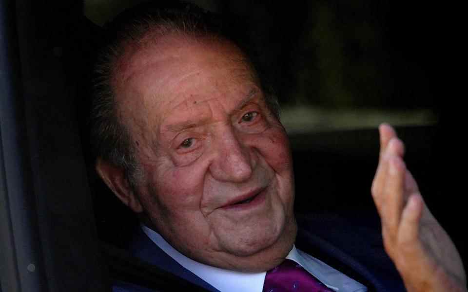 Juan Carlos, l'ancien roi d'Espagne, a nié tout acte répréhensible - Oscar del Pozo/AFP via Getty Images