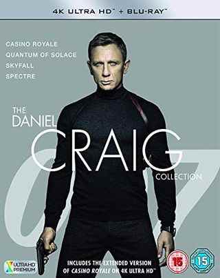 James Bond - La Collection Daniel Craig 4K UHD + BD Blu-ray 2019
