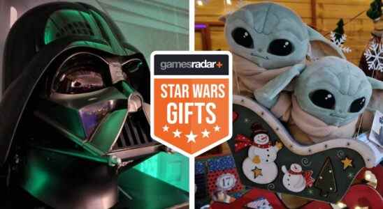 Star Wars gifts with Darth Vader Premium Electronic Helmet and plush Grogu