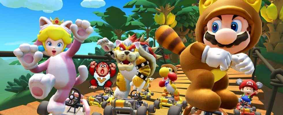 Mario Kart Tour ramène le circuit Donkey Kong classique pour la prochaine tournée des animaux