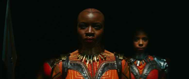 Danai Gurira as Okoye in Marvel Studios' Black Panther: Wakanda Forever. Photo courtesy of Marvel Studios. © 2022 MARVEL.