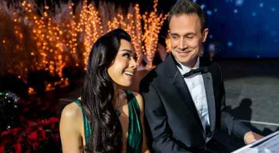 Aimee Garcia and Freddie Prinze Jr. in Christmas With You