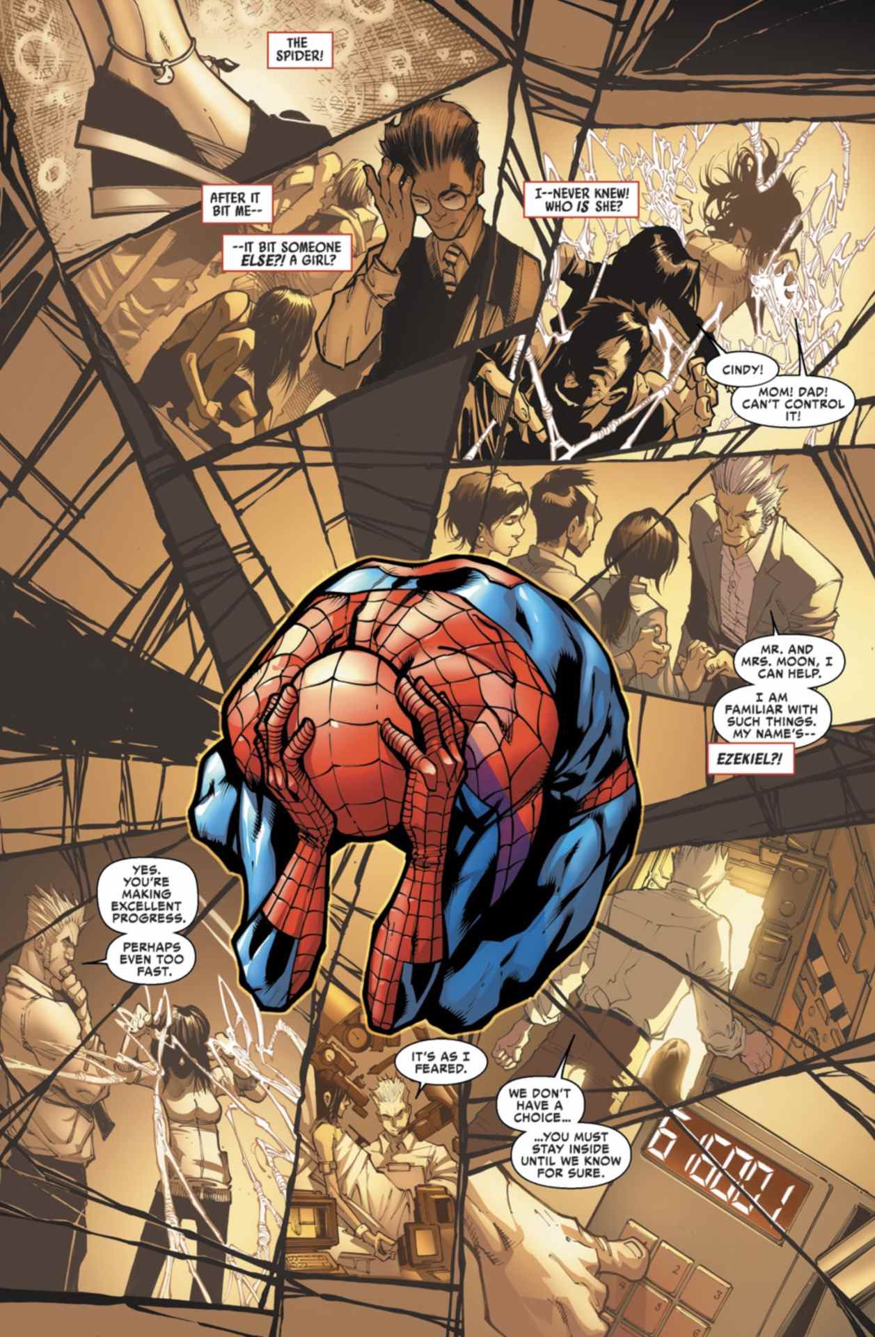 Incroyable page de Spider-Man #4