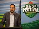 Le président-directeur général des Roughriders de la Saskatchewan, Craig Reynolds, est le coprésident du Festival de la Coupe Grey 2022.