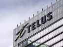 Un immeuble de Telus Corp. à Toronto.