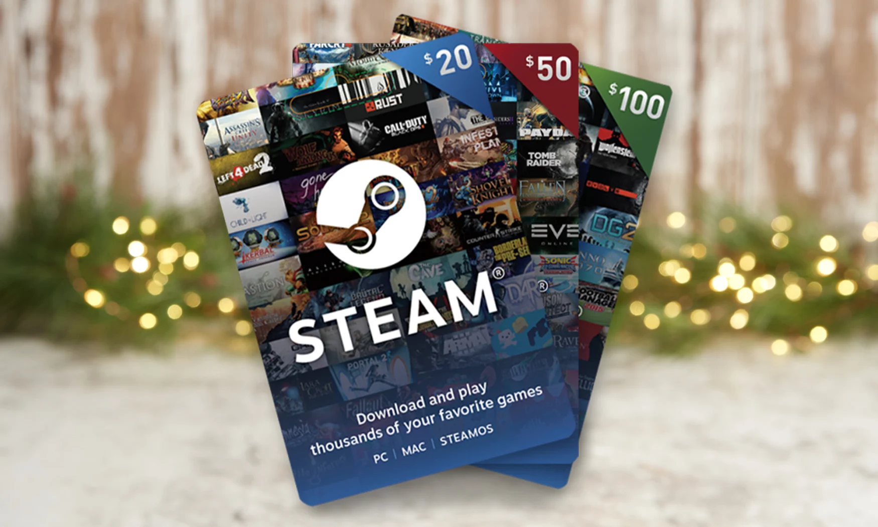 Carte-cadeau Steam