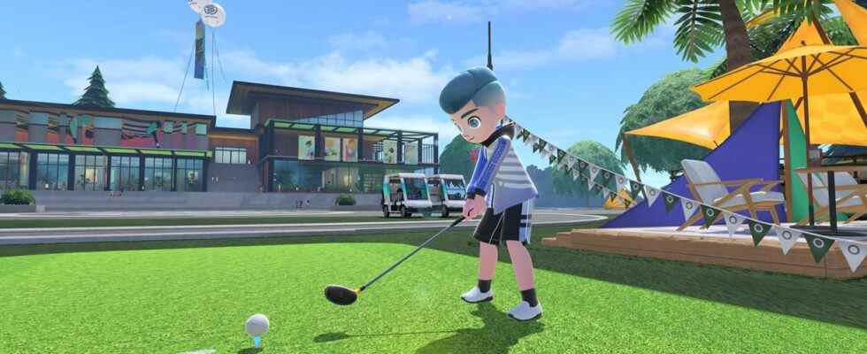 Nintendo Switch Sports recevra le golf la semaine prochaine