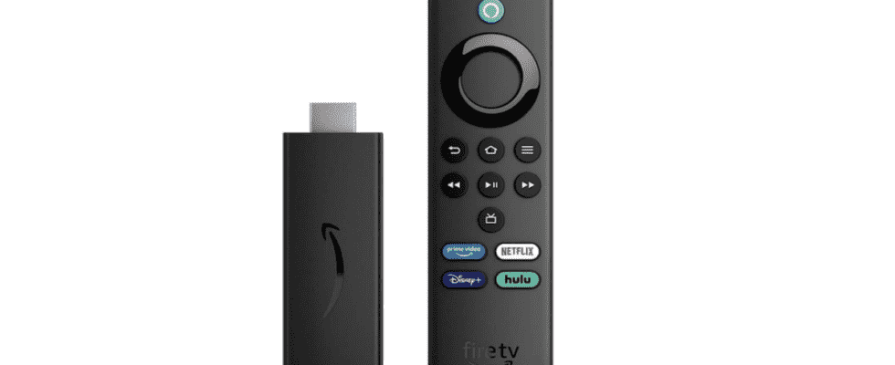 the amazon fire tv stick light with alexa voice remote