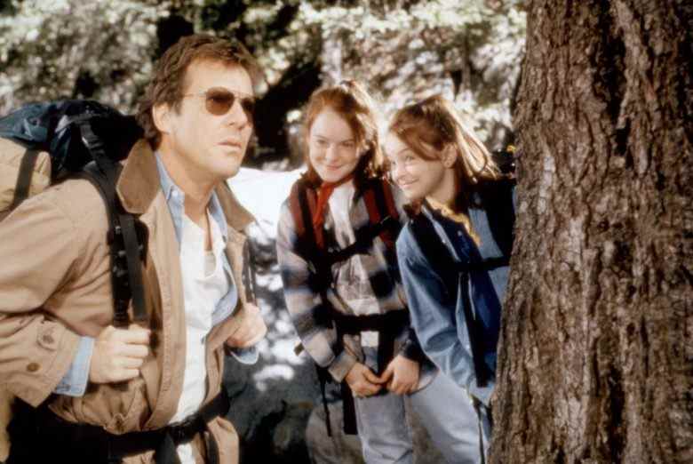 Le piège des parents, Dennis Quaid, Lindsay Lohan, 1998, © Walt Disney Co. / Courtesy : Everett Collection