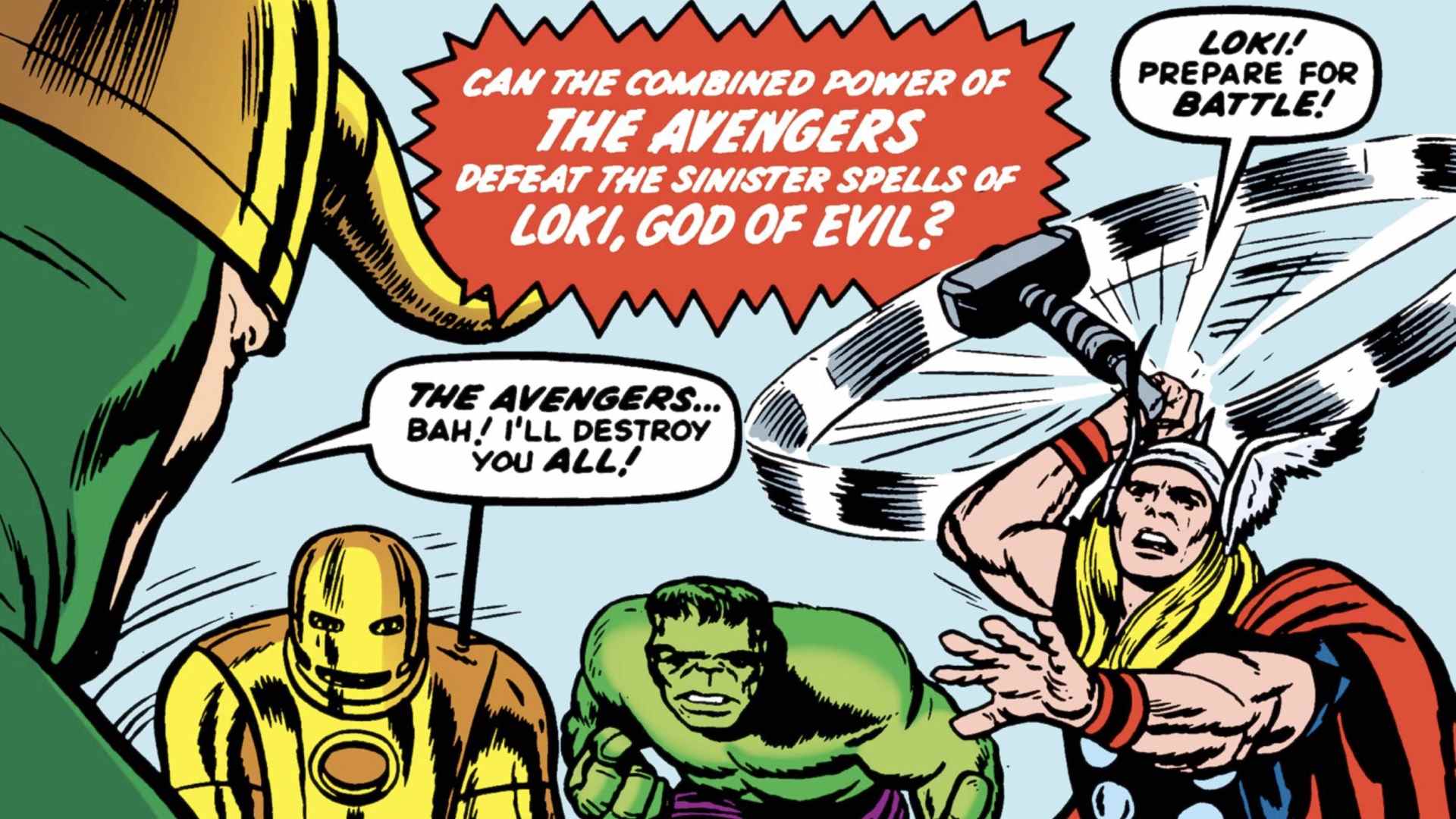 Extrait de la couverture des Avengers #1
