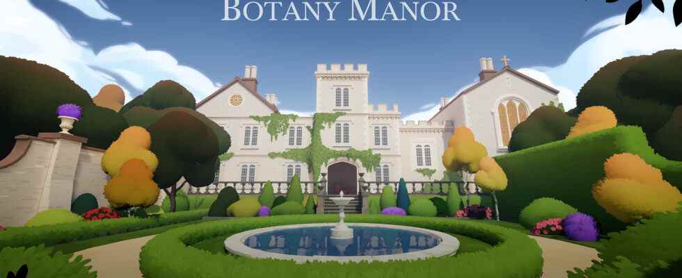Botany Manor puzzle game first-person plant Whitethorn Games Balloon Studios Laure De Mey