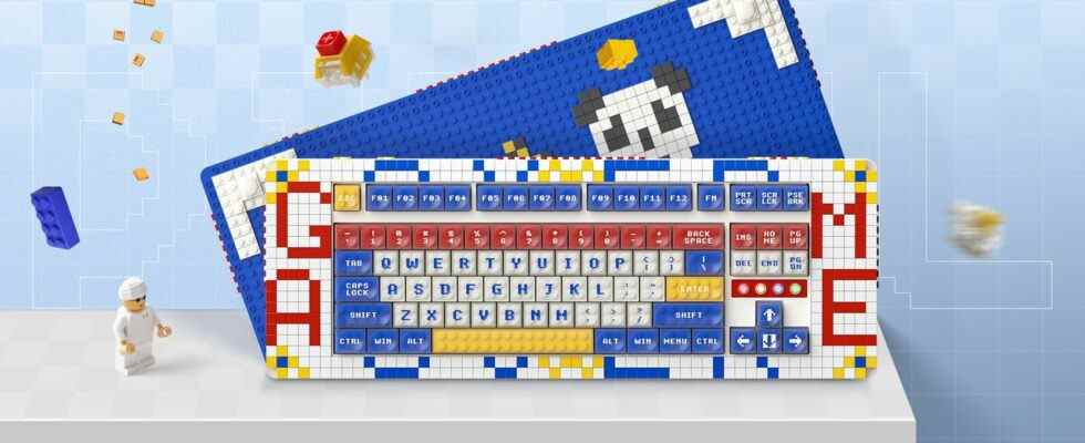 Ce clavier mécanique compatible Lego est brillant ou incroyablement stupide