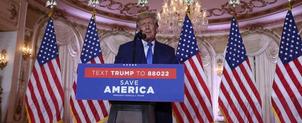 Donald Trump annonce la course présidentielle de 2024 au milieu des pertes du GOP et des enquêtes juridiques