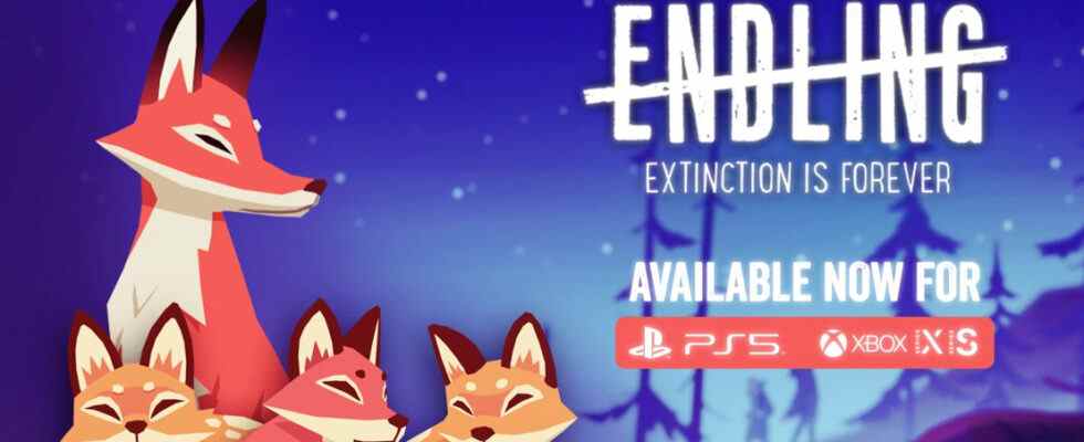 Endling : Extinction is Forever est désormais disponible sur PS5 et Xbox Series